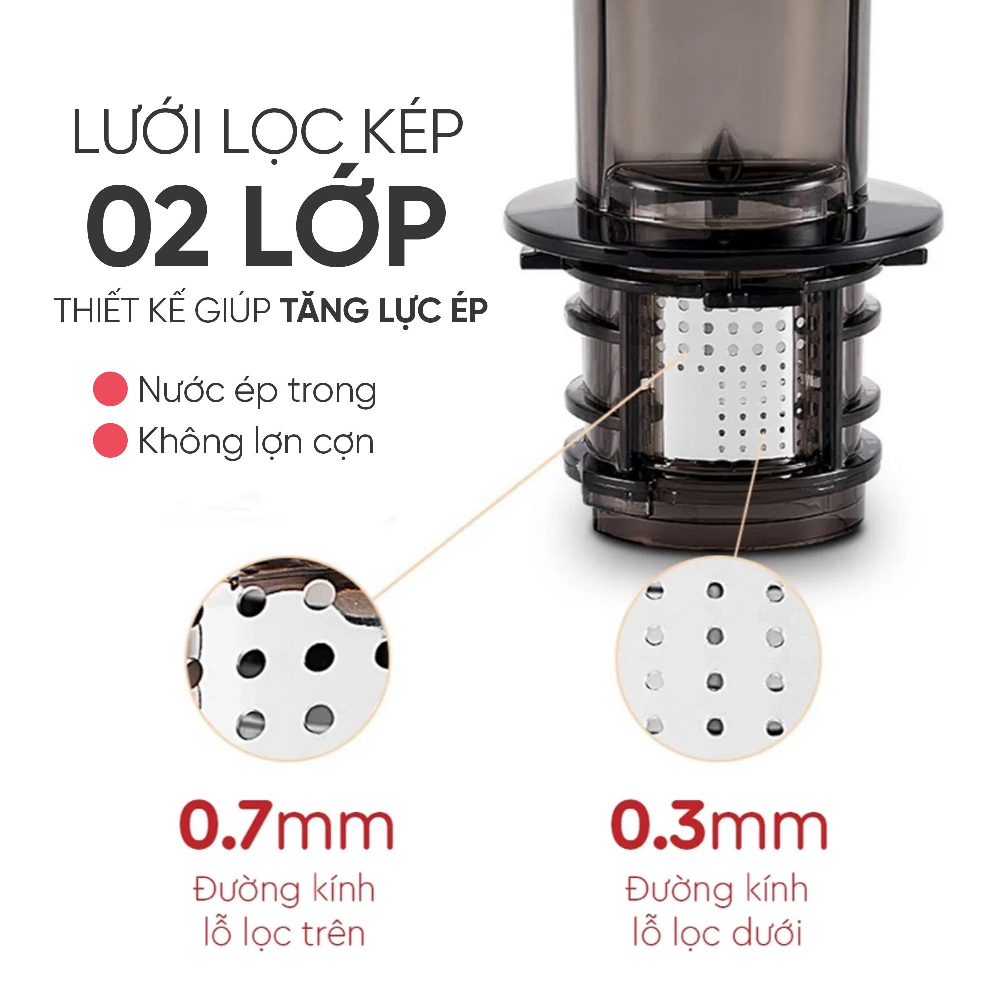 Máy ép chậm mini Magic Eco AC-149 3 Máy ép chậm mini Magic Eco AC-149 2