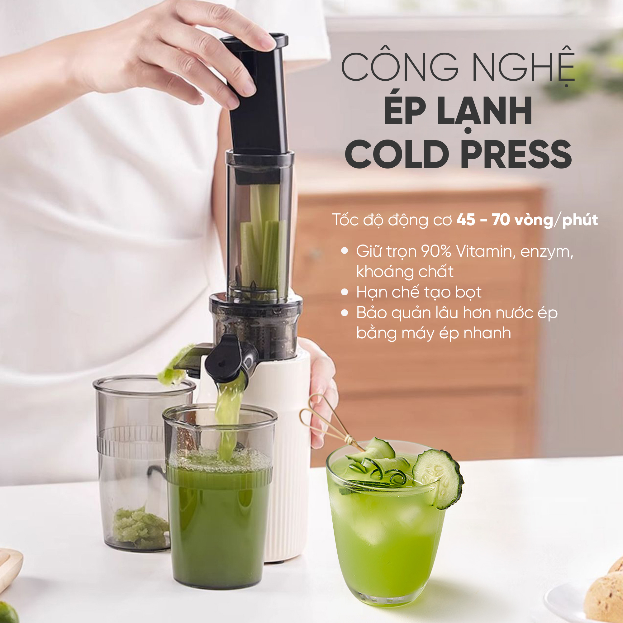 Máy ép chậm mini Magic Eco AC-149 2 Máy ép chậm mini Magic Eco AC-149 1