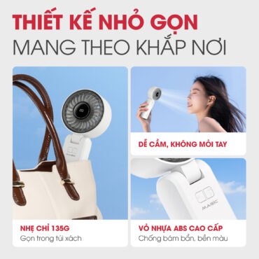 Quạt Sạc Cầm Tay Mini MAGIC A-013 10
