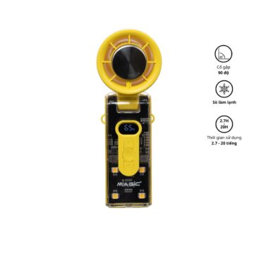 Quạt sạc cầm tay sò lạnh Magic A-018
