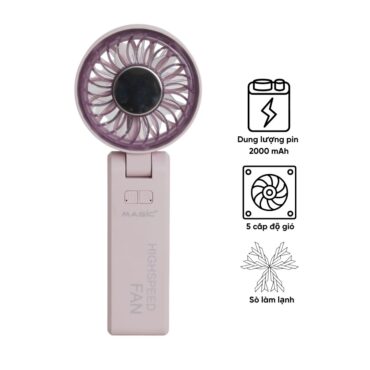 Quạt Sạc Cầm Tay Sò Lạnh MAGIC A-014