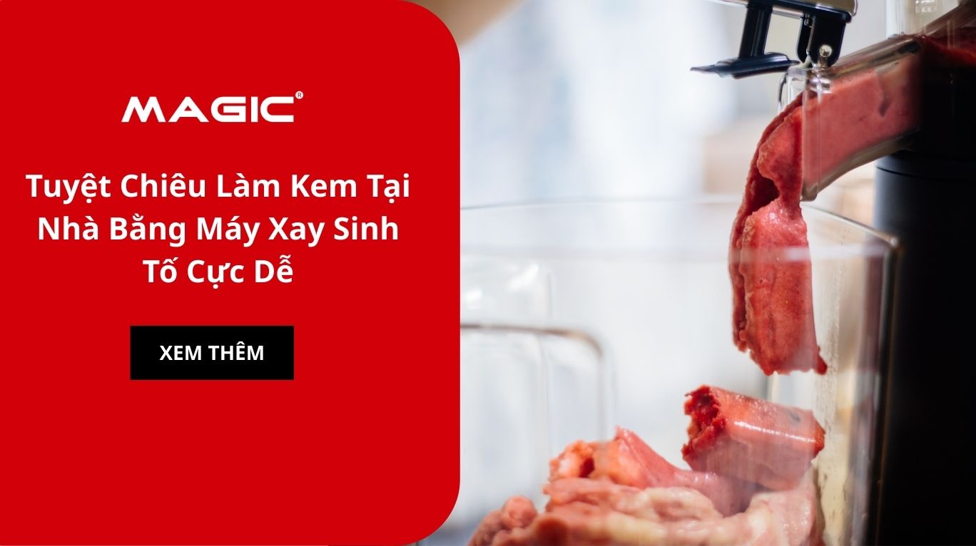 Tuyệt Chiêu Làm Kem Tại Nhà Bằng Máy Xay Sinh Tố Cực Dễ