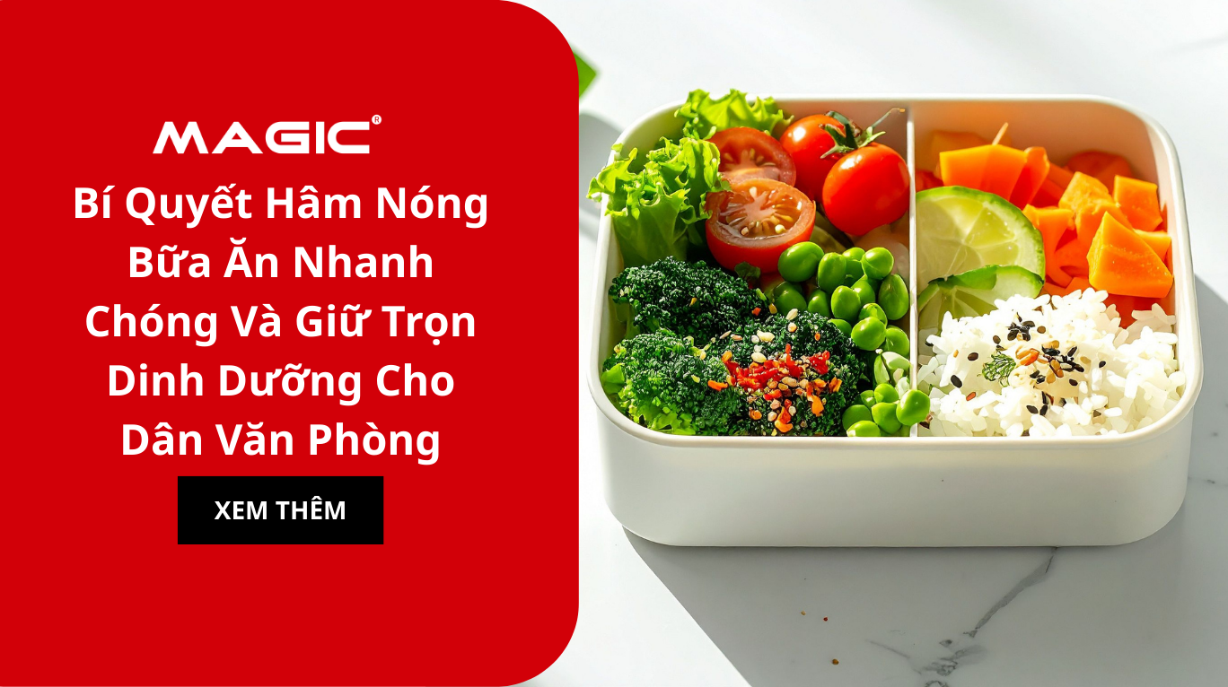 hâm nóng bữa ăn nhanh chóng