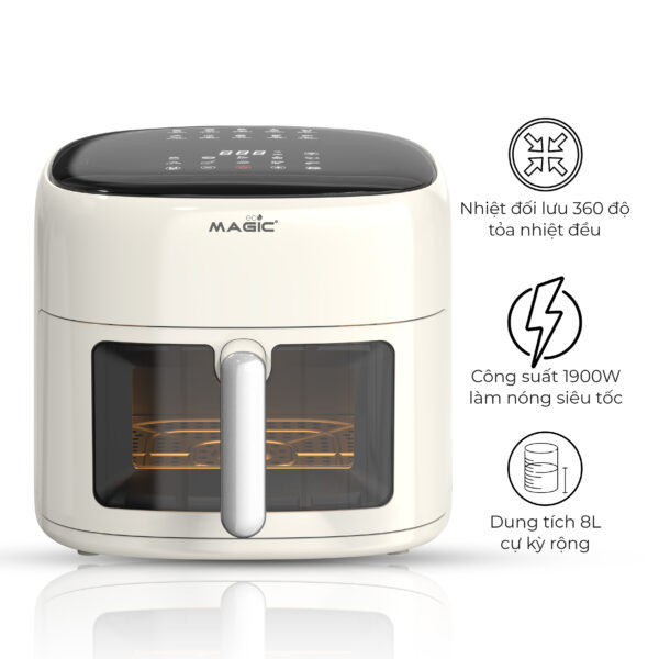 Nồi Chiên Không Dầu Magic Eco AC-164 1