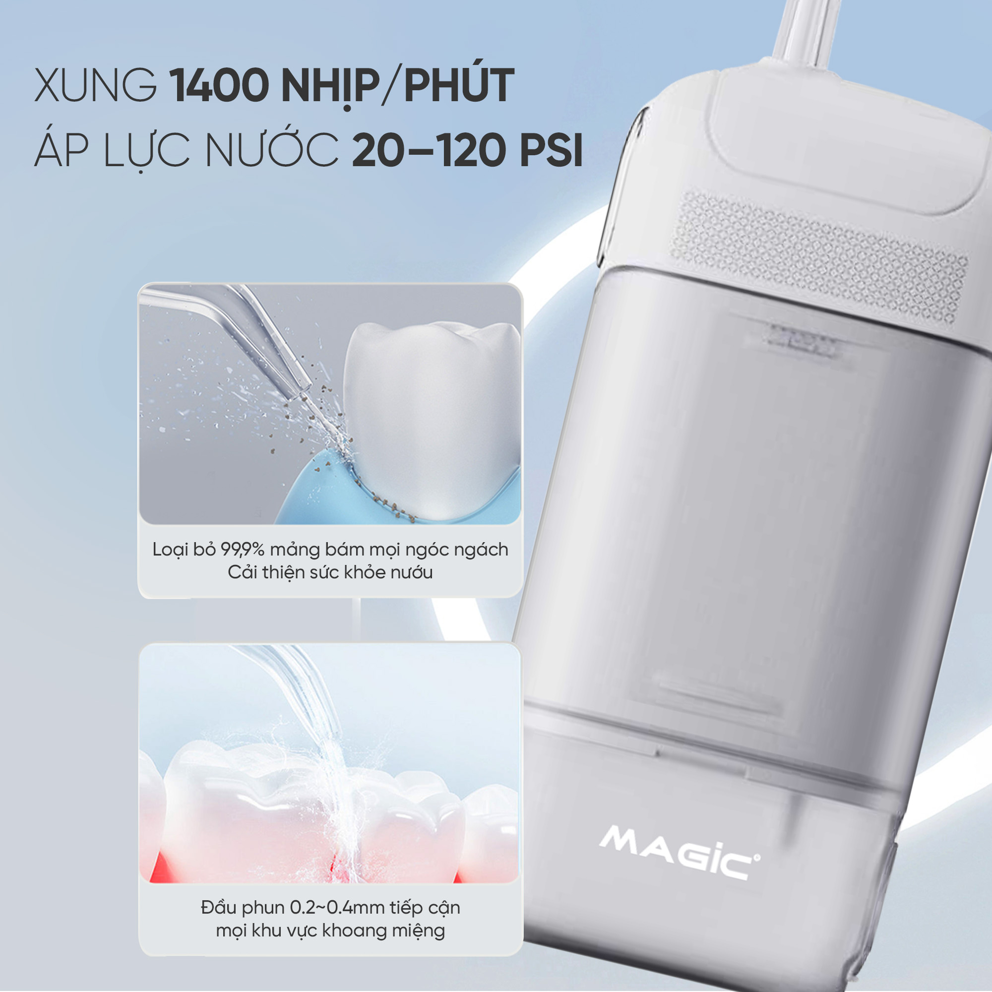Tăm Nước MAGIC B-02 Pro 7