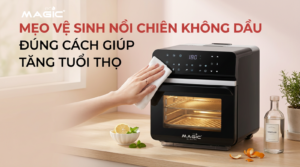 Mẹo vệ sinh nồi chiên không dầu đúng cách giúp tăng tuổi thọ 13
