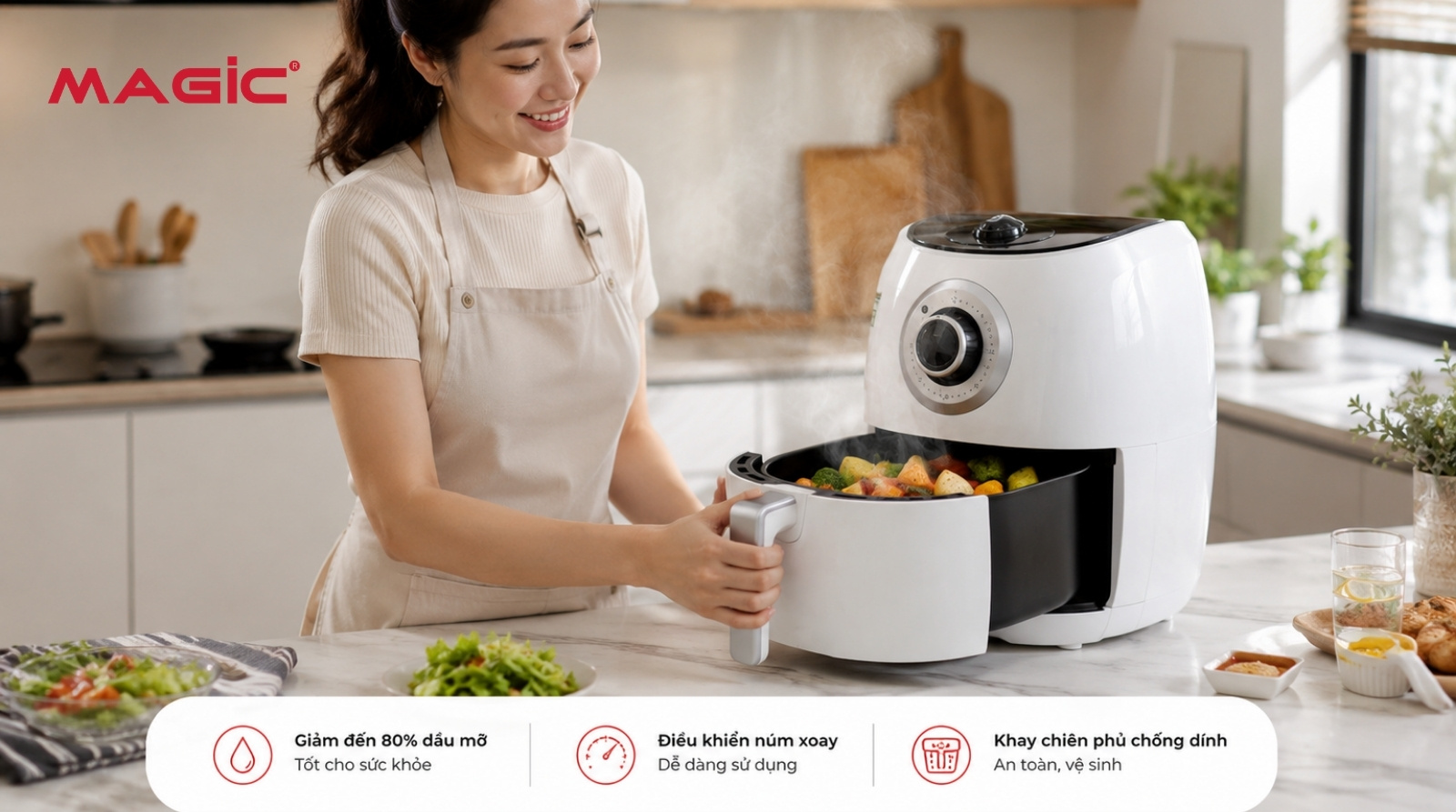 Mua Nồi Chiên Giá Rẻ Ở Đâu Uy Tín? Khám Phá Ngay Tại Magic 2