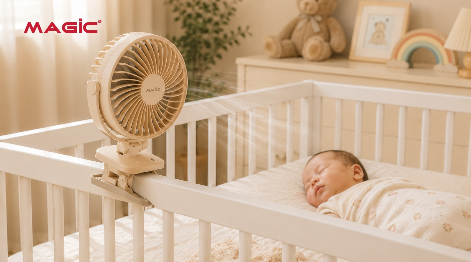 Quạt Mini Tích Điện Magic: Thiết Kế Nhỏ Gọn, Làm Mát Tối Ưu 2