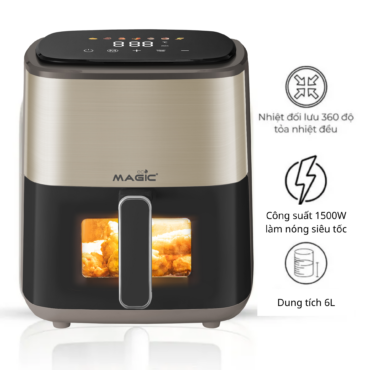 Nồi Chiên Không Dầu Magic Eco AC-163