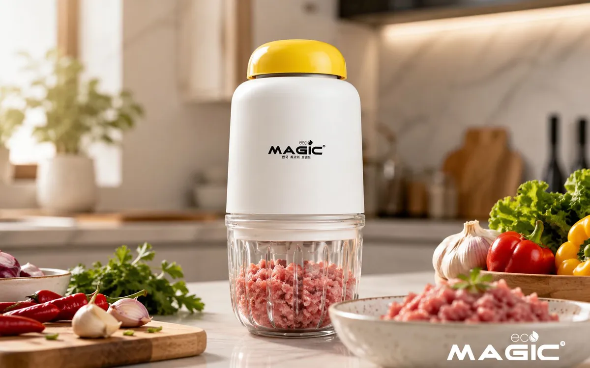 Máy Xay Thịt: Nâng Cao Trải Nghiệm Nấu Ăn Tại Gia - Bí Quyết Của Mọi Đầu Bếp 2 Máy xay thịt Magic hiện đại trưng bày tinh tế trong bếp, thể hiện hiệu suất và thiết kế chuyên nghiệp